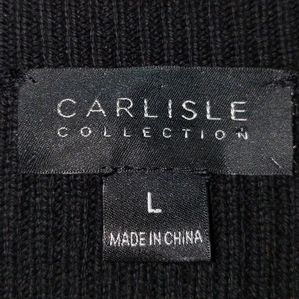 Carlisle Collection Cashmere Blend Embellished Tower Sweater - Picture 3 of 4